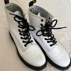 Dr. Marten’s Boots, White
